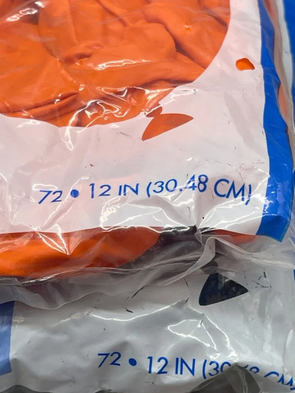 balloons helium quality black orange 12
